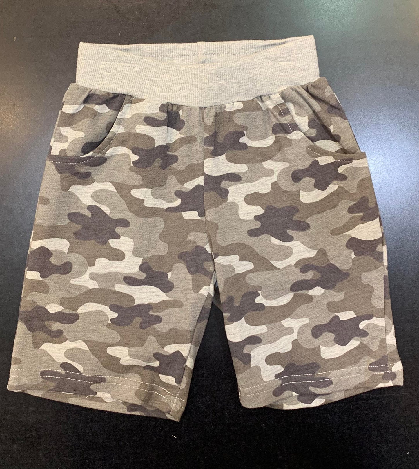 Grey Camo Shorts