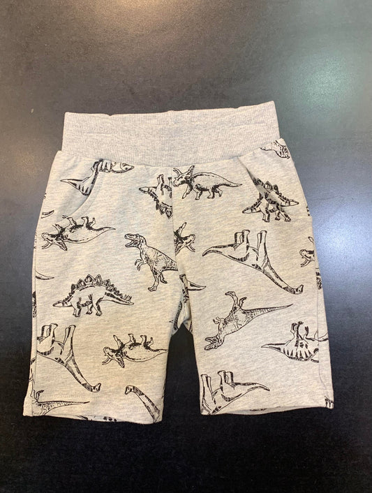 Grey Dino Shorts