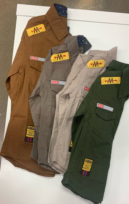 Khaki Long Sleeve Variety